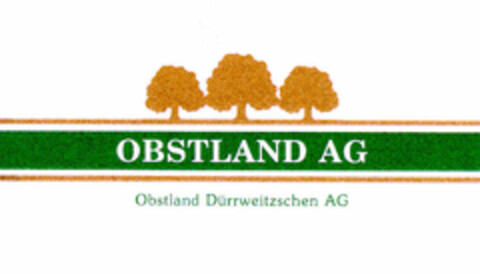 OBSTLAND AG Logo (DPMA, 07/31/1991)