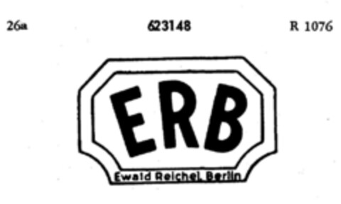 ERB Ewald Reichel, Berlin Logo (DPMA, 06/28/1950)