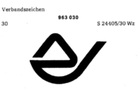 963030 Logo (DPMA, 04/27/1971)