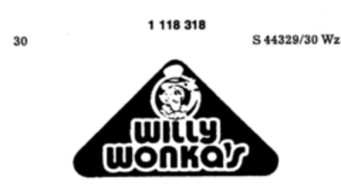 WILLY WONKA'S Logo (DPMA, 20.01.1987)