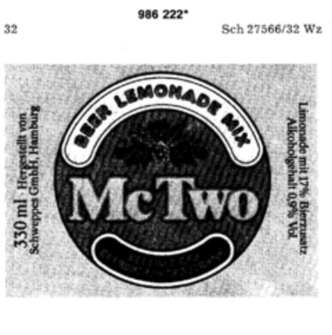 Mc Two Logo (DPMA, 05.02.1979)