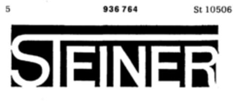 STEINER Logo (DPMA, 18.12.1974)