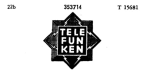 TELEFUNKEN Logo (DPMA, 01.05.1926)