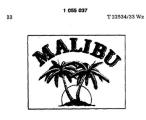 MALIBU Logo (DPMA, 30.04.1983)