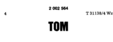 TOM Logo (DPMA, 11/09/1990)