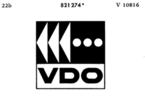 VDO Logo (DPMA, 06/02/1966)