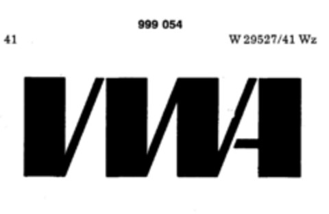 VWA Logo (DPMA, 02.04.1979)