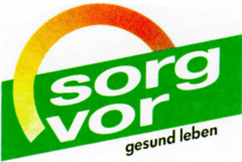 sorg vor gesund leben Logo (DPMA, 10.07.1990)