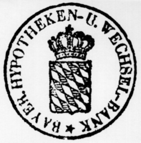 BAYER. HYPOTHEKEN-U. WECHSEL-BANK Logo (DPMA, 08/16/1990)