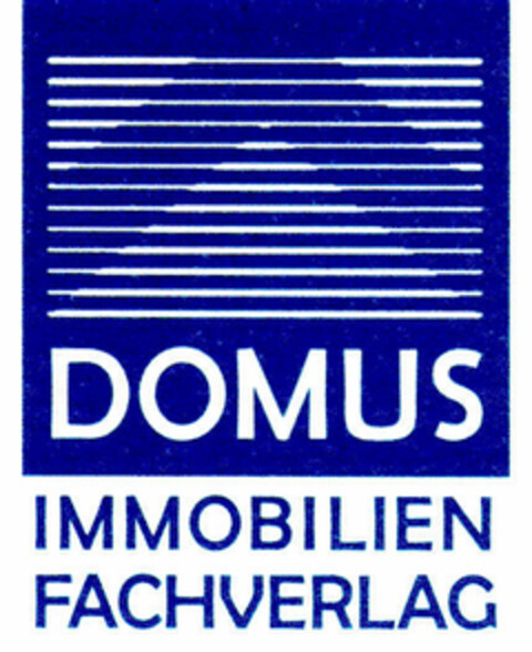 DOMUS IMMOBILIEN FACHVERLAG Logo (DPMA, 07.03.2000)