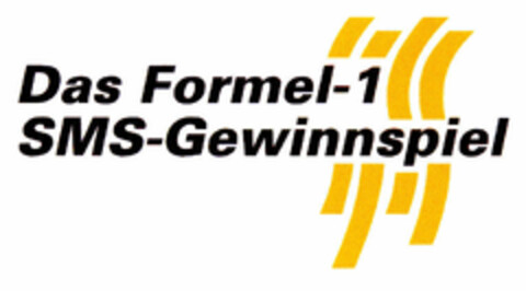 Das Formel-1 SMS-Gewinnspiel Logo (DPMA, 08/01/2001)