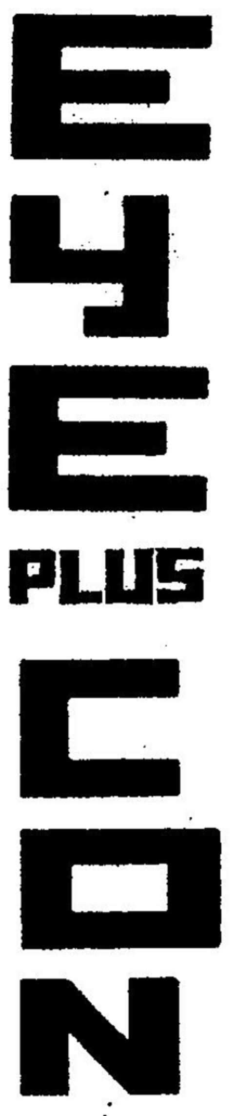 EYE PLUS CON Logo (DPMA, 08/24/2001)