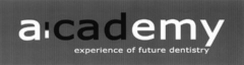 a:cademy experience of future dentistry Logo (DPMA, 02/07/2008)