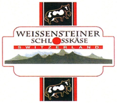 WEISSENSTEINER SCHLOSSKÄSE SWITZERLAND Logo (DPMA, 05.11.2009)