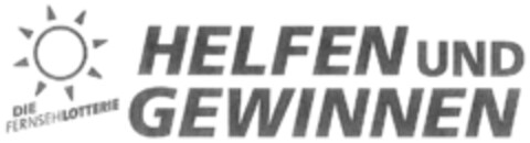 DIE FERNSEHLOTTERIE HELFEN UND GEWINNNEN Logo (DPMA, 30.09.2010)