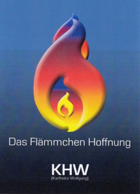 Das Flämmchen Hoffnung KHW (Karlheinz Wolfgang) Logo (DPMA, 02.05.2011)