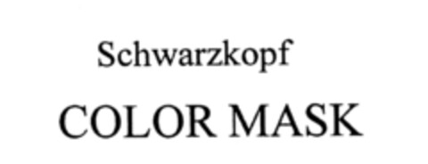 Schwarzkopf COLOR MASK Logo (DPMA, 07/18/2011)