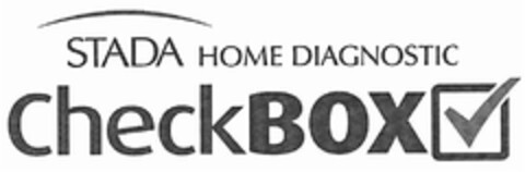 STADA HOME DIAGNOSTIC CheckBOX Logo (DPMA, 05.06.2012)