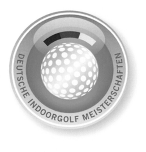 DEUTSCHE INDOORGOLF MEISTERSCHAFTEN Logo (DPMA, 30.06.2012)