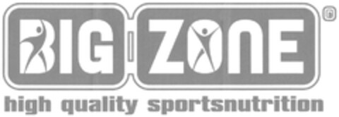 BIG ZONE high quality sportsnutrition Logo (DPMA, 11/27/2012)