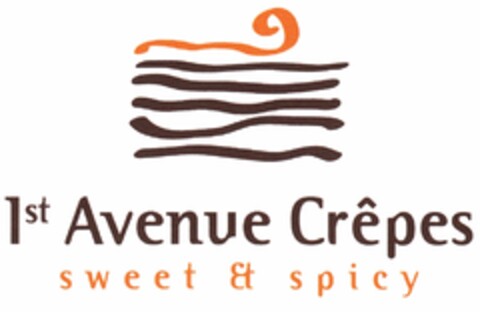 1st Avenue Crêpes sweet & spicy Logo (DPMA, 12/01/2012)