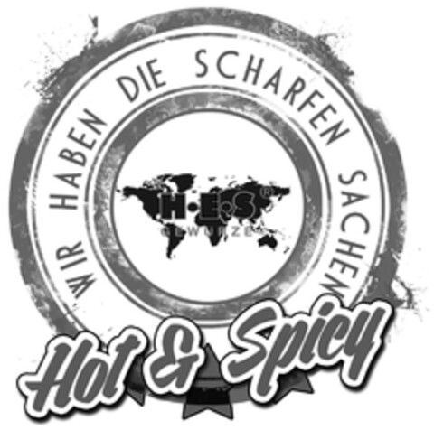 WIR HABEN DIE SCHARFEN SACHEN; Hot & Spicy Logo (DPMA, 04.06.2013)