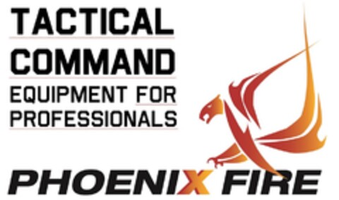 TACTICAL COMMAND EQUIPMENT FOR PROFESSIONALS  PHOENIX FIRE Logo (DPMA, 29.12.2015)