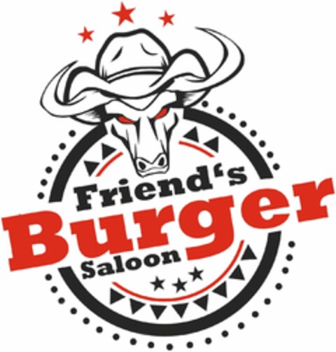 Friend's Burger Saloon Logo (DPMA, 13.05.2020)