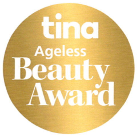 tina Ageless Beauty Award Logo (DPMA, 10.03.2021)
