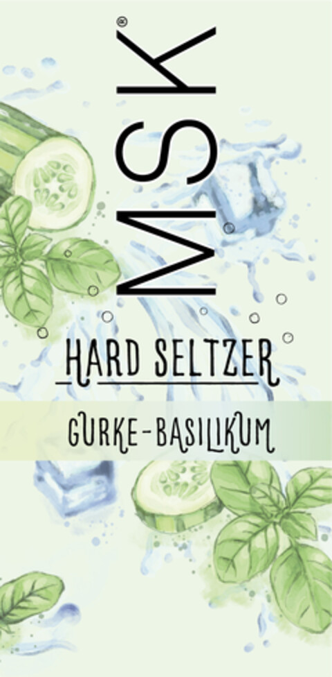MSK HARD SELTZER GURKE-BASILIKUM Logo (DPMA, 02.07.2021)