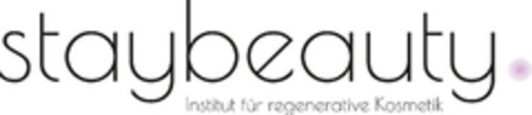 staybeauty Institut für regenerative Kosmetik Logo (DPMA, 10.05.2021)