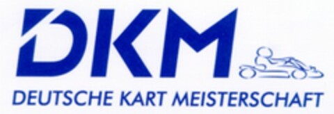 DKM DEUTSCHE KART MEISTERSCHAFT Logo (DPMA, 05.06.2003)