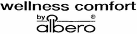 wellness comfort by albero Logo (DPMA, 19.04.2004)