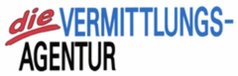 die VERMITTLUNGSAGENTUR Logo (DPMA, 26.05.2004)