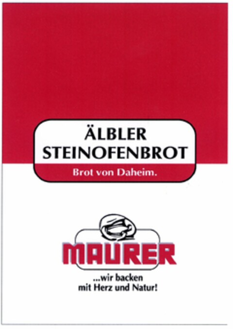 ÄLBLER STEINOFENBROT Logo (DPMA, 06/01/2004)