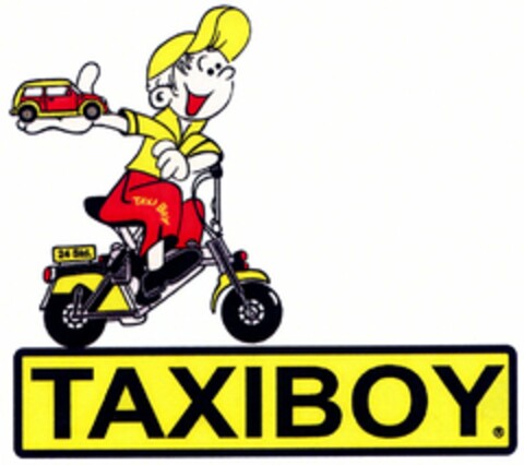 TAXIBOY Logo (DPMA, 09.07.2004)