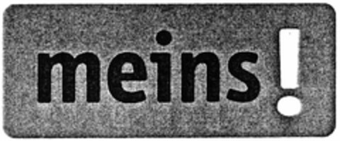 meins! Logo (DPMA, 19.04.2005)