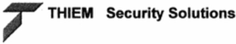 THIEM Security Solutions Logo (DPMA, 06/01/2005)
