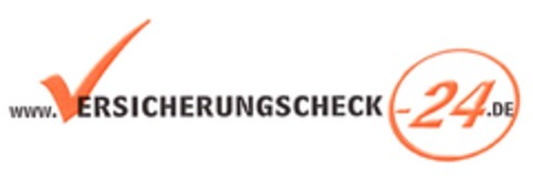 www.VERSICHERUNGSCHECK - 24.DE Logo (DPMA, 01.02.2007)