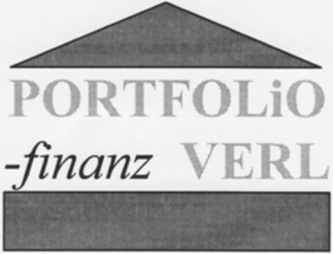 PORTFOLiO -finanz VERL Logo (DPMA, 30.03.2007)