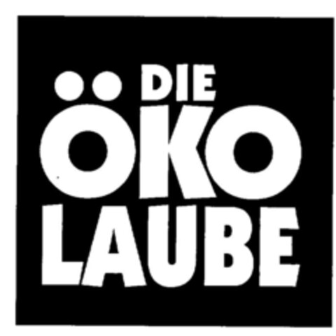 DIE ÖKOLAUBE Logo (DPMA, 25.01.1995)
