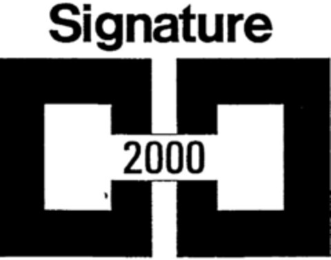 Signature 2000 Logo (DPMA, 08/01/1995)