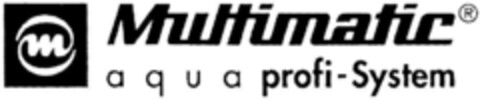 Multimatic aquaprofi-System Logo (DPMA, 09/14/1995)