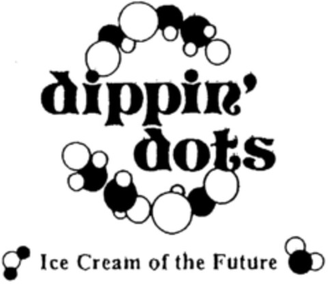 dippin' dots Ice Cream of the Future Logo (DPMA, 14.11.1995)