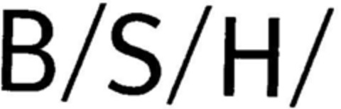 B/S/H/ Logo (DPMA, 04.12.1997)