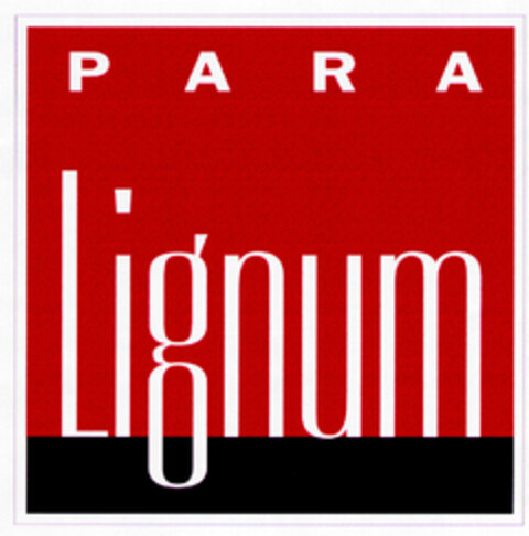 PARA Lignum Logo (DPMA, 01.10.1998)
