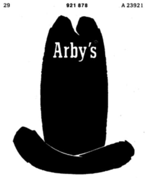 Arby`s Logo (DPMA, 28.08.1972)