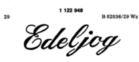 Edeljog Logo (DPMA, 06/23/1987)