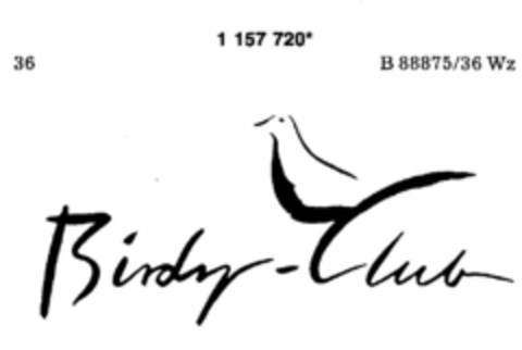 Birdy-Club Logo (DPMA, 16.12.1989)