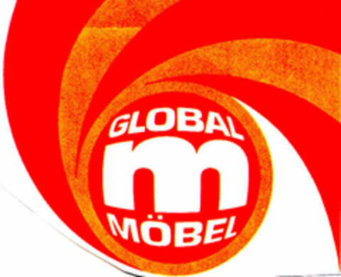 GLOBAL m MÖBEL Logo (DPMA, 02.11.1972)